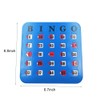 Yuanhe Shutter Slide Bingo Cards - 5 Pack Multi Color