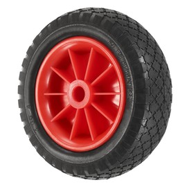 Lixada 1pc 10" Puncture-Proof Tire Wheel for Kayak Canoe Trolley Cart Replacement Tire EVA Nylon Canoe Cart Wheel (1pc*10inch)