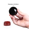 dssmboom 45-50mm Crystal Ball Ornament with Wooden Stand for Meditation,