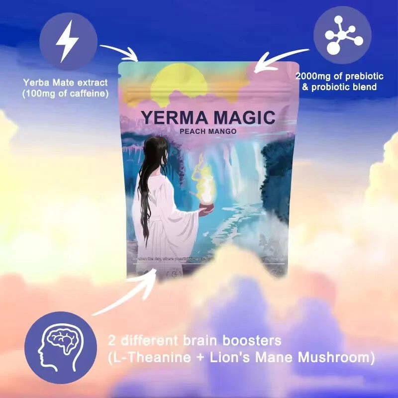Unbranded Yerma Magic Yerma Mate Instant Tea Powder - 30
