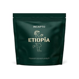 Incapto Specialty Coffee Beans | Single Origin Ethiopia | Espresso 100% Arabica | Specialty Coffee 86.5 Points SCA | Traditional Roasted Bean Coffee | Plantation Limu, Moplaco, 500g