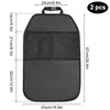 Heveer Car Backrest Protector Seat Protector Car Backrest Protective Mat