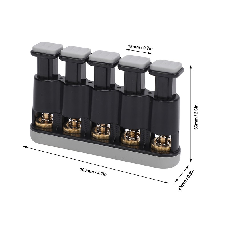 Finger Strengthener 3 to 8.5 Lbs Tension Adjustable Soft Button
