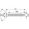 Spax screws with countersunk head Z with Small Head 3
