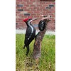 Vivid Arts Garden Friends, Home/Garden Decor. (Hanging Spotted Woodpecker)