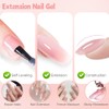 BUTBU Builder Nail Gel, 3 Basic Colors Nail-Extension-Gel, Hard Gels