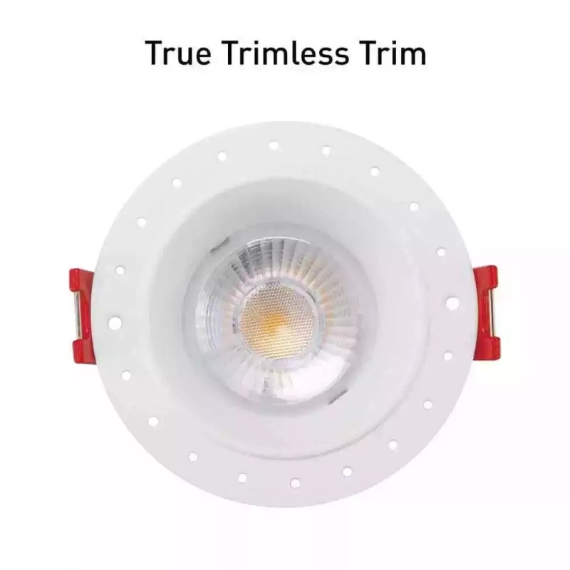 Commercial Electric CE Trimless Integrated LED 4 in Round Canless
