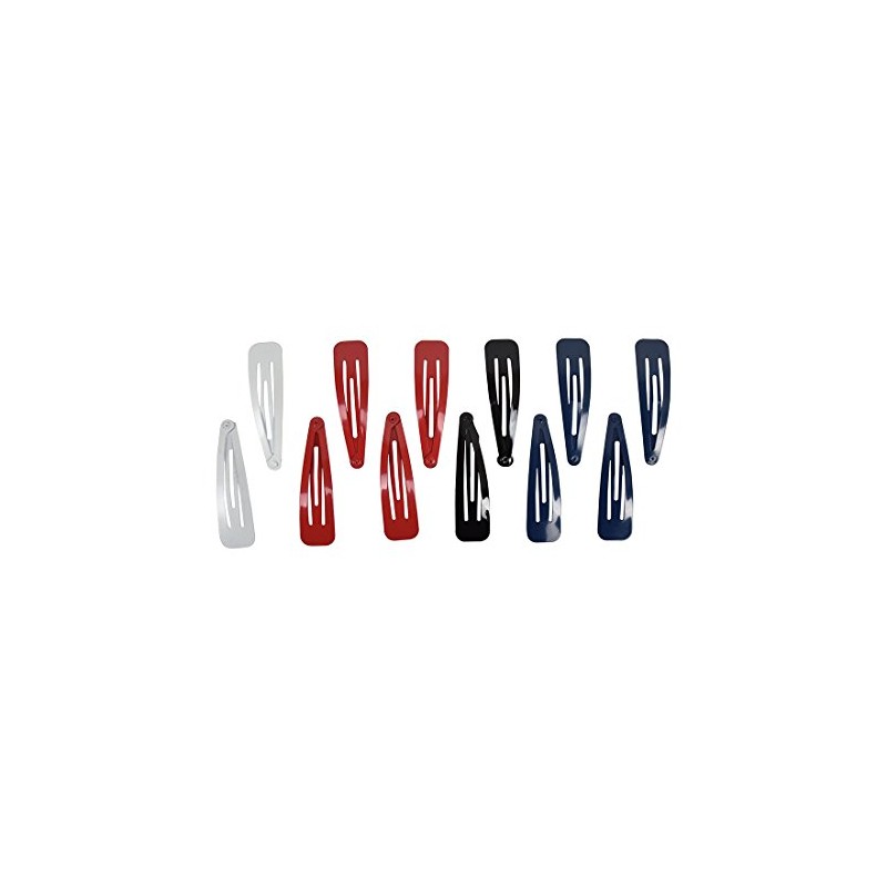 Large Snap Clips - Set of 12 - Classic Colors