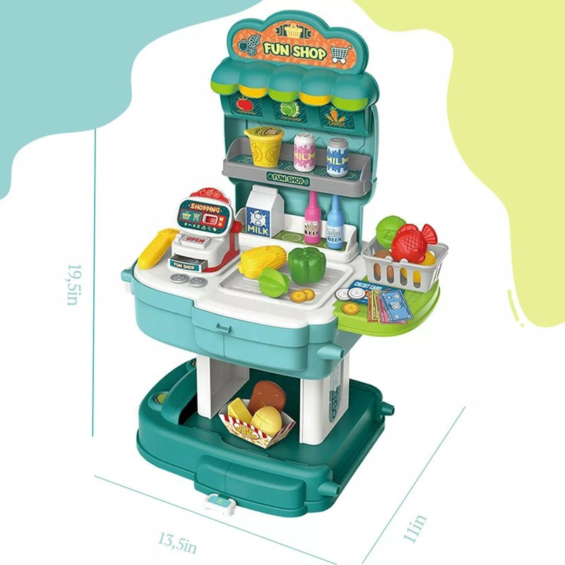 Unbranded Backpack Store Toy Set