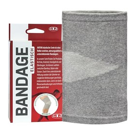 Fabacare Bamboo Fibre Knee Support Bandage for Knee Sports Support, Compression, Antibacterial, Prevents Fungal Growth, Elastic Knee Support Brace, grey