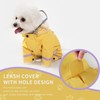 Dog Raincoat,Waterproof Dog Rain Jacket with Hood and Pocket, Puppy