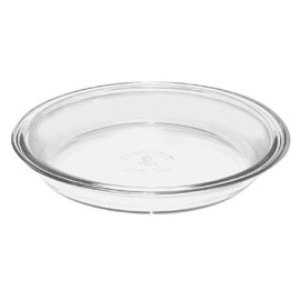 Anchor Hocking Anchor Hocking Glass Pie Plate, 9-Inch (Pack of 2)