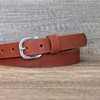 Ashford Ridge 25mm Full Grain Leather Belt, Tan