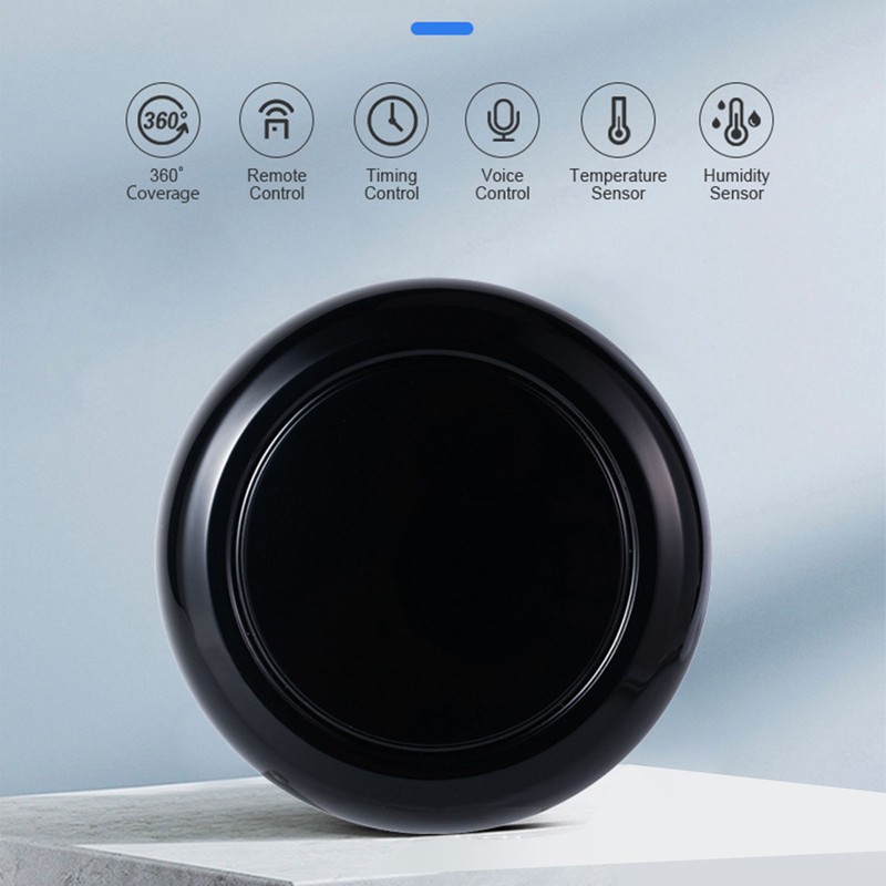Smart WiFi Gateway Remote Control Infrared Wireless Temperature Humidity Monitoring
