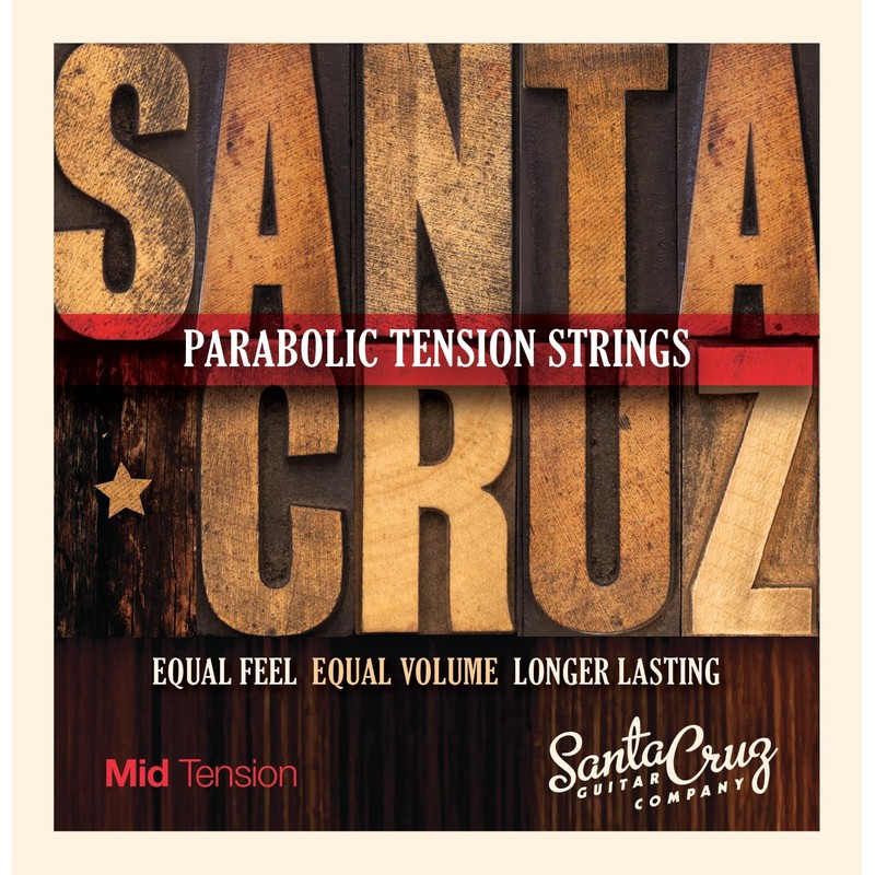 Cuerdas parabólicas Santa Cruz Mid Tension