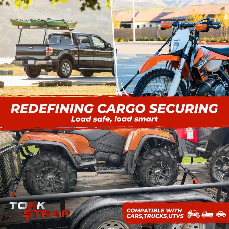 TorkStrap M500 Bundle | 14' x 1'' Spring Loaded Tie