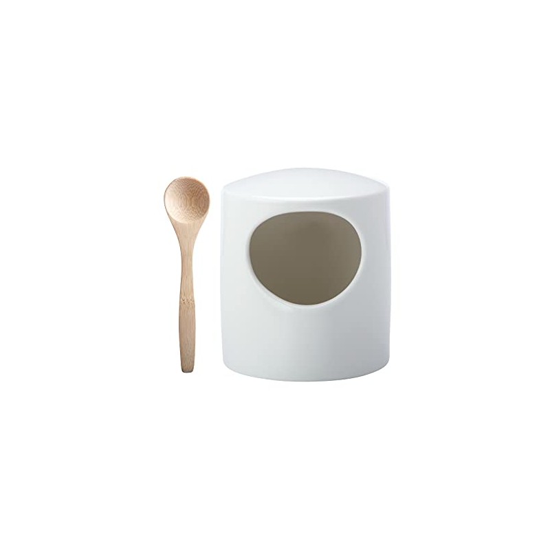 Maxwell & Williams Epicurious Salt Pig White Gift Boxed