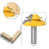 Lock Miter 45 Degree Joint Router Bits + 2Pcs Tongue