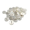 50 Nacar Natural Shell Buttons (River) – Sewing Accessories –