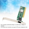 PCIe Network Card Self Adaption 10 100mbps NIC RJ45 Auto