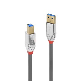 LINDY 0.5m CROMO LINE USB3.0 Type-A to Type-B Cable (Model Number: 36660)