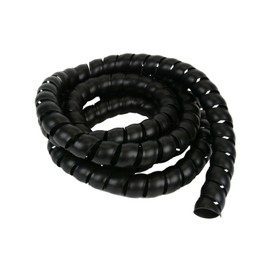 TEMCo ST0490-4 pc 1-1/8" Hydraulic Hose Spiral Wrap 10 ft Wire Protector Cover Guard Cable Organizer - 1 Year Warranty