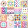 Rolin Roly Hollow Carving Geometry 15x15cm for Drafting, 32 Types,