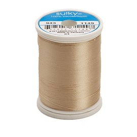 Sulky Of America 268d 40w 2 Ply Rayon Yarn 800m Deep Ecru
