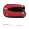 Motorcycle Kickstand Pad Aluminium Alloy Sidestand Foot Rest Replacement for
