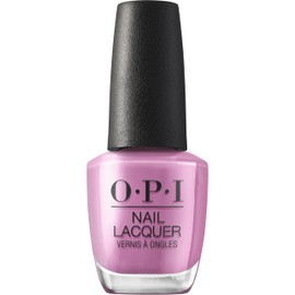 OPI Nail Lacquer Vogue en Violet | Opaque Soft Purple Crème Chip Resistant Nail Polish | Make 'Em Jelly! Collection | Summer 2025
