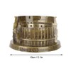 Biitfuu Metal Rome Colosseum Model, Retro Bronze Antique Architecture Handmade