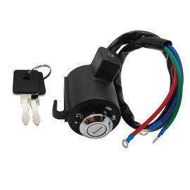 AUTQVA Ignition Switch for Harley Davidson Sportster XL Iron 883 1200 1995-2003, Ignition Key Switch for Harley Davidson Motorcycle