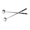 Leadigol 6PCS Long Handle Spoon Mixing Spoon 10-Inch Stainless Steel