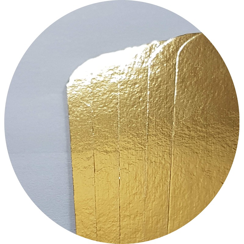 25 x Salmon Boards 160 x 200 mm Gold/Silver Salmon