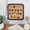 BENECREAT Pin Board Square Cork Board, 2cm Thick Bulletin Display