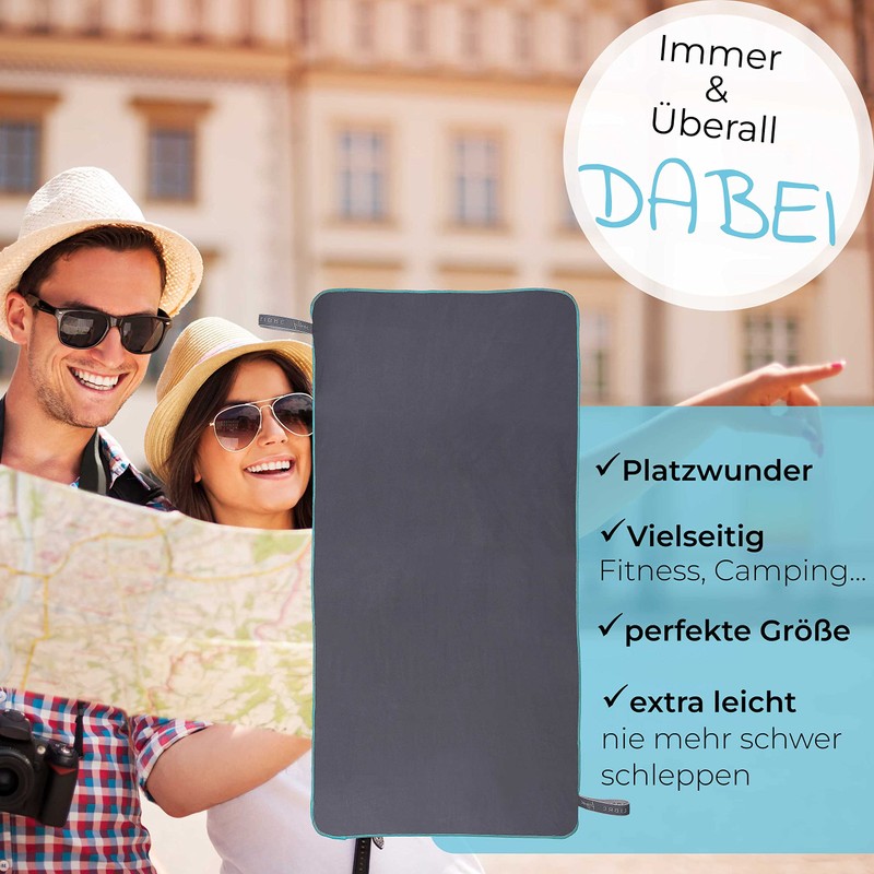 freigeist® Microfibre Towel in Various Colour Combinations Microfibre Bath Towel