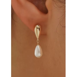 Pendientes De Perlas, Exquisito Regalo De Novia Para Mujer.