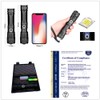 NA Flashlight 90000 Lumens Xhp70.2 Most Powerful Flashlight 26650 Usb