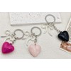 OTETTS Cute Bownot Heart Shape Keychain Kawaii Keyring Aesthetic Accessories