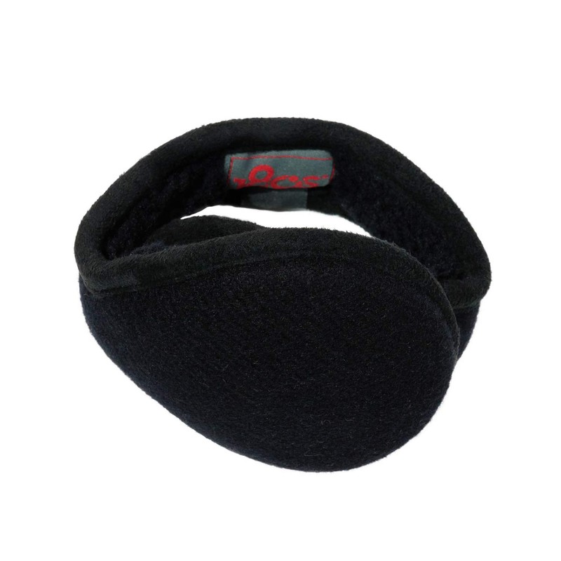 180s Men's American Wool Behind-the-Head Ear Warmer (Brown Tweed)