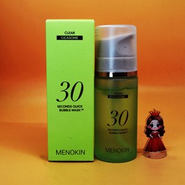 Menokin Park Bo-young 30 Second Quick Clear Bubble Pack Mask 95mL / 메노킨 박보영 30초 퀵 클리어 버블팩 마스크 95mL