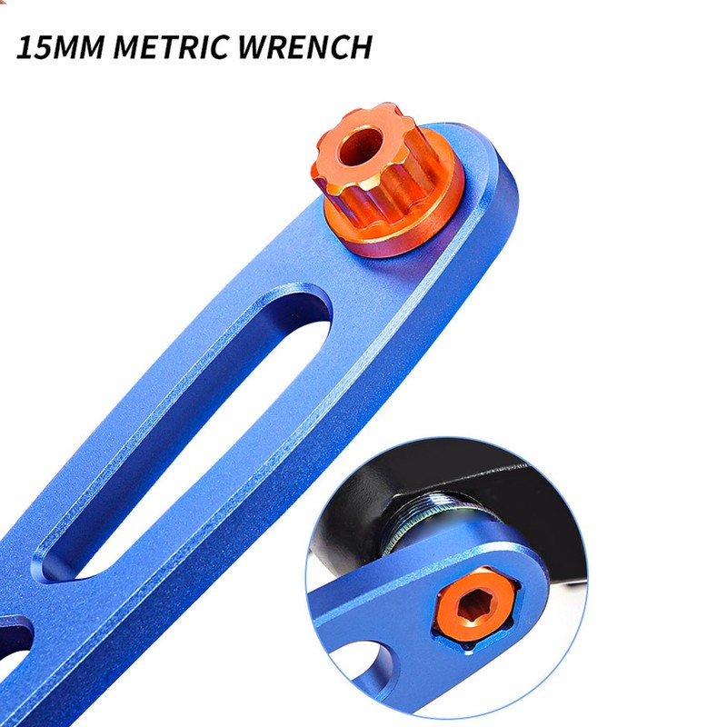 Bike Bottom Bracket Wrench Aluminium Alloy Universal Hollow Bike Bottom