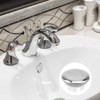 9 Piece Sink Overflow Cover Stainless Steel Bathtub Overflow Overflow