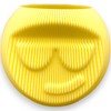 Cool Face Vase Yellow Funny Vase with Face Round Flower
