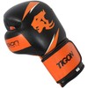 Tigon Boxing Gloves Leather Punch Bag Punching Boxing Gloves Black