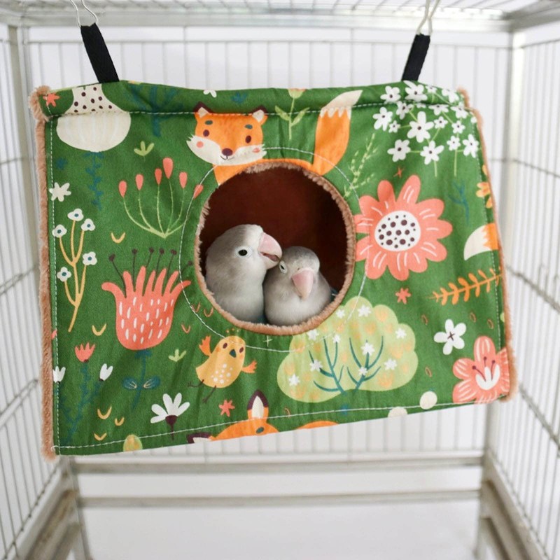 Emoi Bed Parakeet, Toy, Birds Sleeping Triangular Bed, Thermal Bird