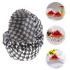 100pcs Cupcake Paper Cups Black and White Cupcake Liners Baking