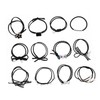 Abaodam 24pcs Hair Scrunchies Set Elastic Ponytail Holders for Women