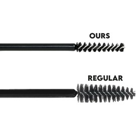 Generic Mini varitas desechables para rímel, microcepillos para pestañas, pequeños aplicadores de maquillaje, cepillos para cejas (paquete de 100)