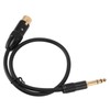 XLR to 6.35mm Cable Female to Male Gold Plated XLR
